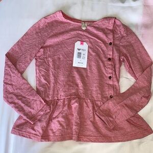 Roxy Girls long sleeve shirt girls size 7